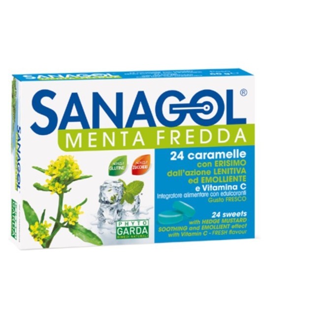 Sanagol Menta Fredda 24 Caramelle