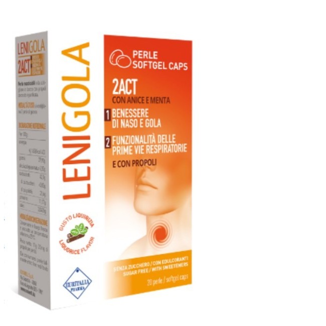 Lenigola Balsamiche Liquirizia 20 Perle Lenigola Balsamiche Liquirizia 20 Perle