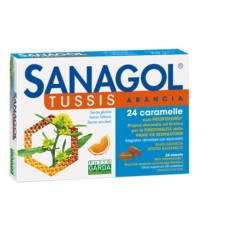 Sanagol Tuss Arancia 24 Caramelle