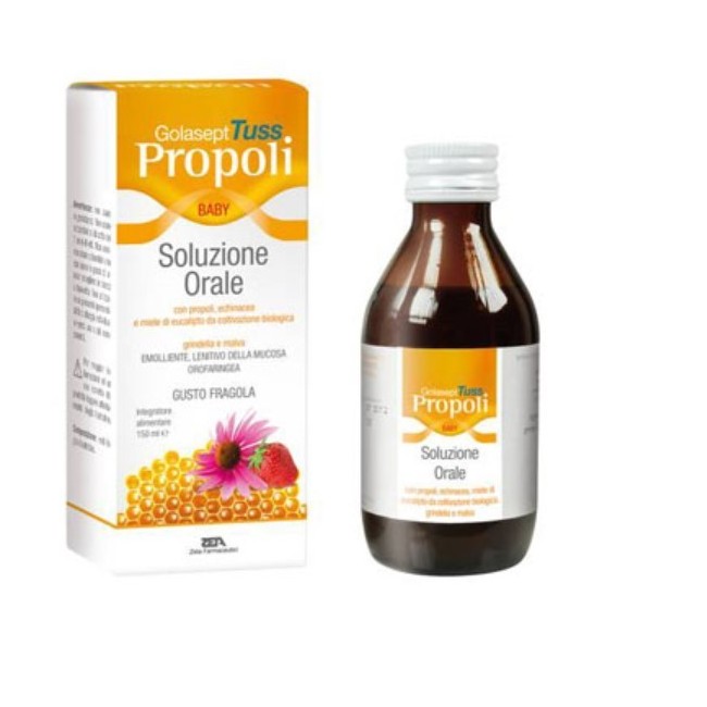 Golasept Tuss Propoli Baby Soluzione Orale 150 Ml Golasept Tuss Propoli Baby Soluzione Orale 150 Ml