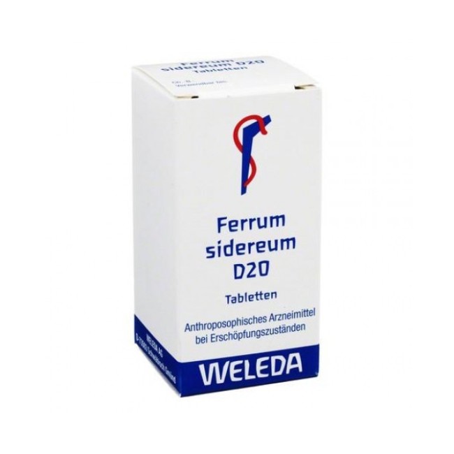 Weleda Ferrum Sidereum D20 80 Compresse Weleda Ferrum Sidereum D20 80 Compresse