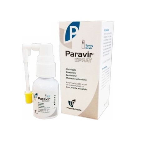 Paravir Spray Orale Con Cannula Per Gola 20ml Paravir Spray Orale Con Cannula Per Gola 20ml