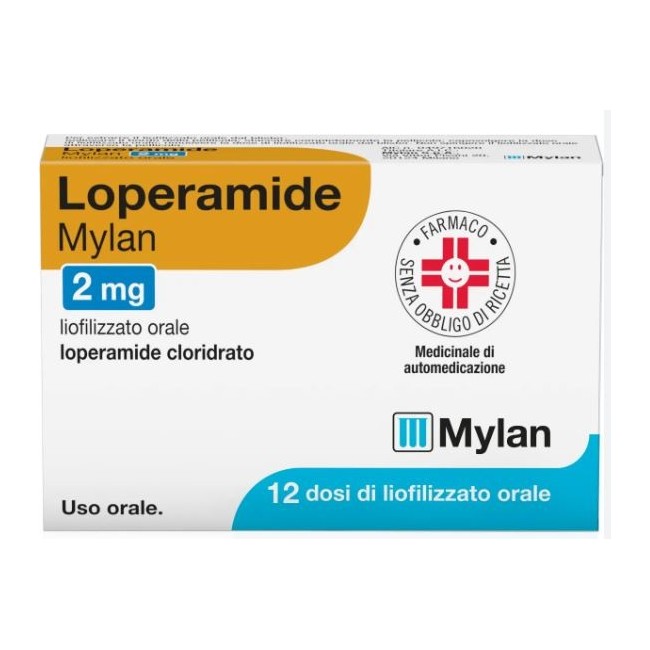 Mylan Loperamide generico 12 Dosi Di Liofilizzato Orale