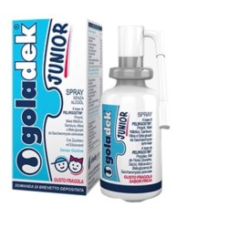 Goladek junior spray gola per bambini con ingredienti naturali 25 ml