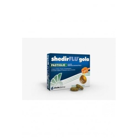Shedir farma Shedirflu gola mentolo eucalipto 24 pastiglie