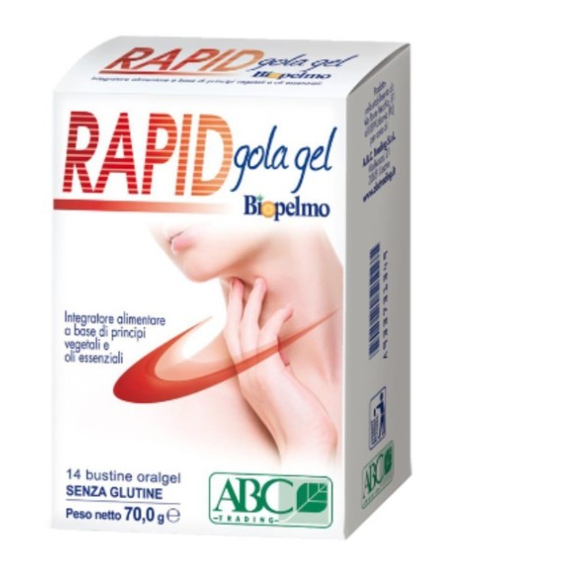 ABC trading Rapid golagel biopelmo integratore 14 bustine ABC trading Rapid golagel biopelmo integratore 14 bustine