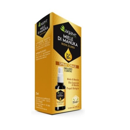 Agave Spray Orale IAA 10+ Lenitivo Miele di Manuka 25 ml