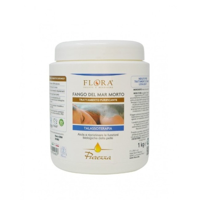 Flora Fanghi mar morto 1kg cosmetico per la cellulite Flora Fanghi mar morto 1kg cosmetico per la cellulite