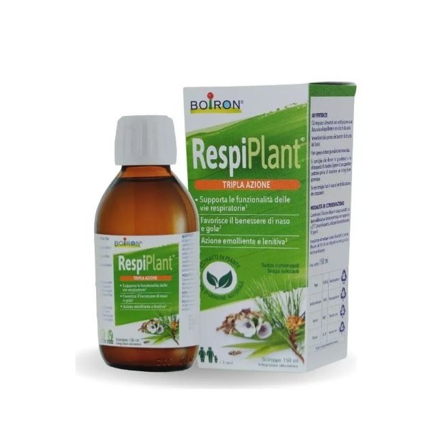 Boiron Respiplant sciroppo per le vie respiratorie 150 ml
