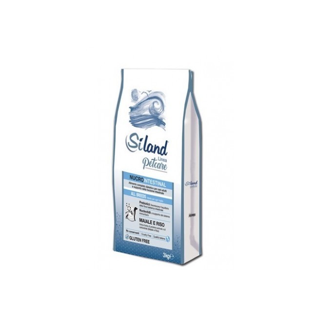 Siland Nucrointestinal Adult All Breed Maiale e riso 3 kg Siland Nucrointestinal Adult All Breed Maiale e riso 3 kg