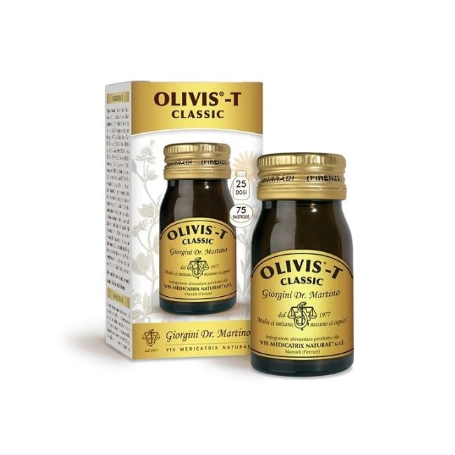 Dottor Giorgini Olivis-t classic integratore pastiglie 30 g Dottor Giorgini Olivis-t classic integratore pastiglie 30 g