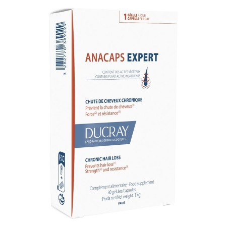 Ducray anacaps expert capelli e unghie 30 capsule Ducray anacaps expert capelli e unghie 30 capsule
