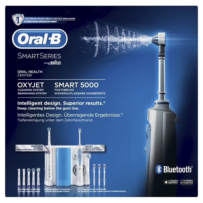 Oral B Smartseries Oxyjet + smart 5000 Oral B Smartseries Oxyjet + smart 5000