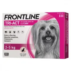Frontline Tri-act 3 Fiale Da 0,5ml 2-5 Kg