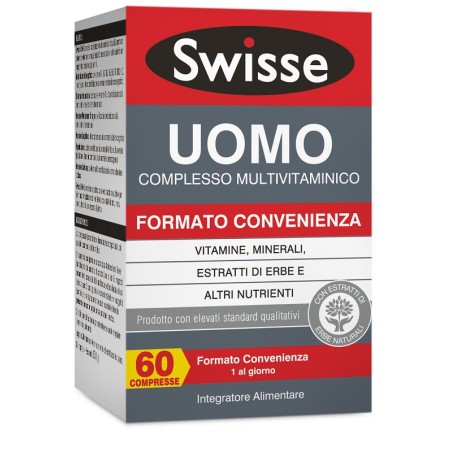 Health And Happiness It. Swisse Uomo Multivitaminico 60 Compresse