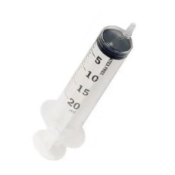 Siringa meds 20ml senza ago luer eccentrico 1 pezzo