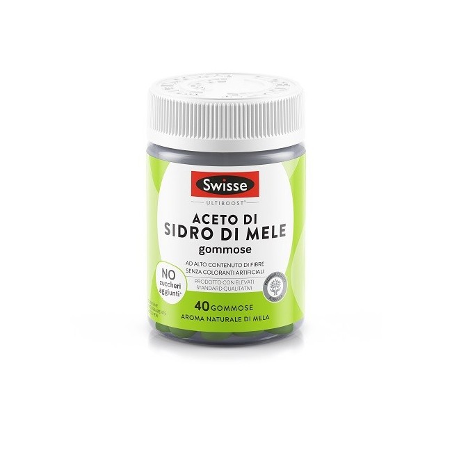 Swisse aceto di sidro di mele 40 pastiglie gommose Swisse aceto di sidro di mele 40 pastiglie gommose