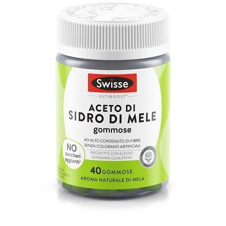 Swisse aceto di sidro di mele 40 pastiglie gommose Swisse aceto di sidro di mele 40 pastiglie gommose