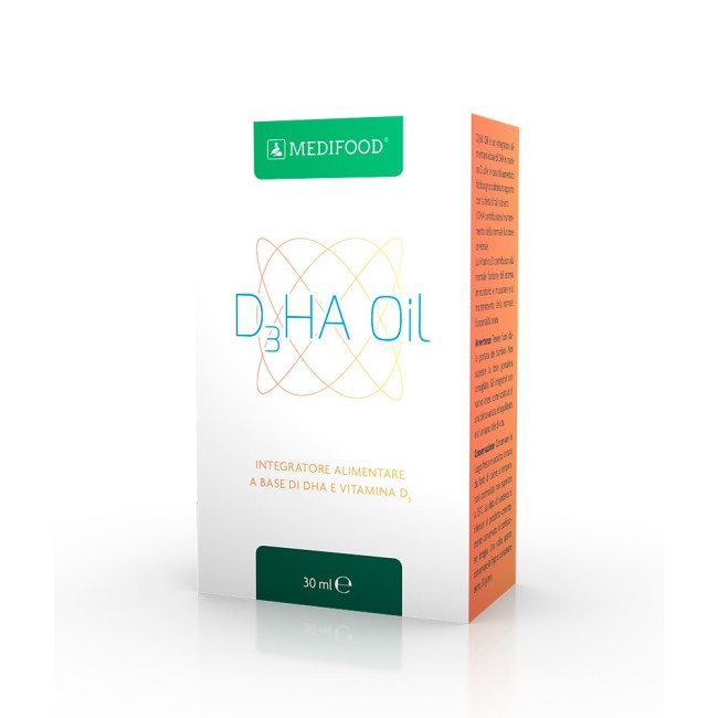 Piam farmaceutici D3ha oil con vitamina d3 e DHA 30ml
