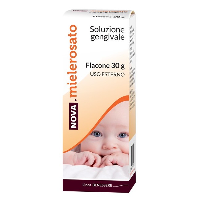 Nova mielerosato soluzione gengivale 30g Nova mielerosato soluzione gengivale 30g