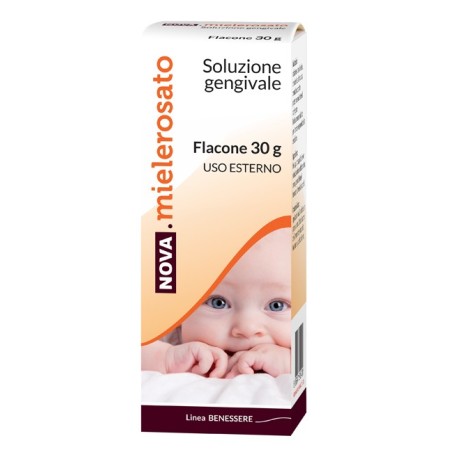 Nova mielerosato soluzione gengivale 30g Nova mielerosato soluzione gengivale 30g