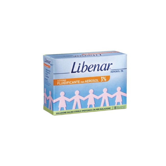 Libenar aerosol 3% soluzione ipertonica 30 fiale