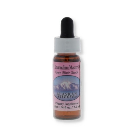 Natur Black tourmaline mast quarz gocce 7,4ml