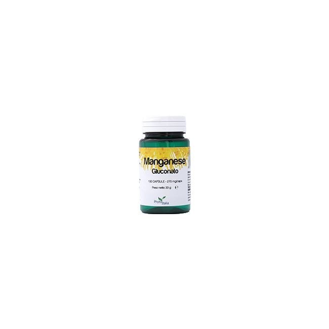 Phytoitalia Manganese integratore alimentare 100 capsule Phytoitalia Manganese integratore alimentare 100 capsule