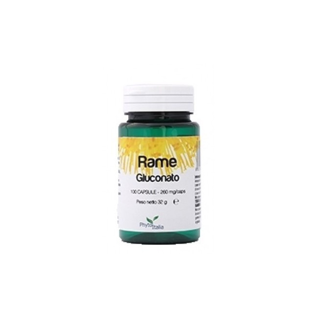 Phytoitalia rame 100 capsule integratore alimentare Phytoitalia rame 100 capsule integratore alimentare
