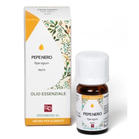 Fitomedical Pepe Nero Olio Essenziale 5ml Fitomedical Pepe Nero Olio Essenziale 5ml