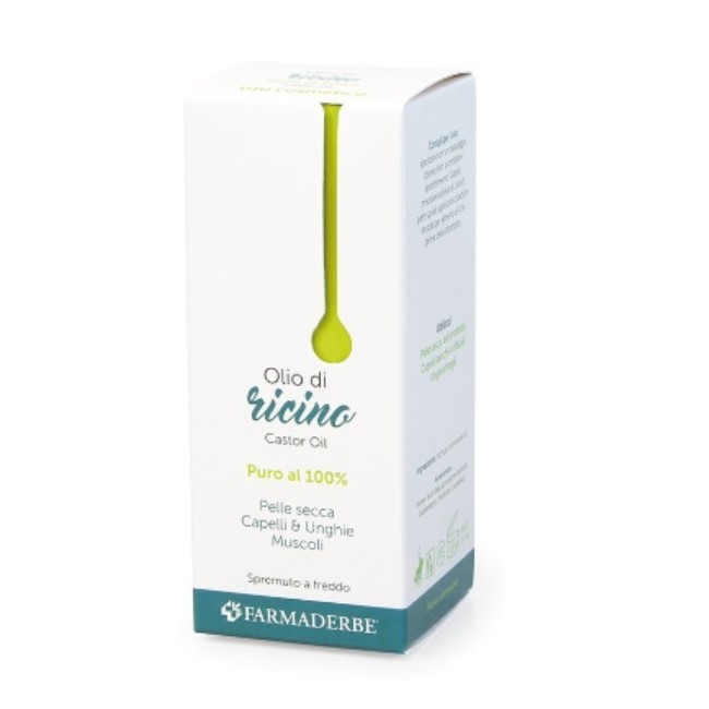 Farmaderbe Olio Ricino per capelli ed unghie 100 Ml Farmaderbe Olio Ricino per capelli ed unghie 100 Ml