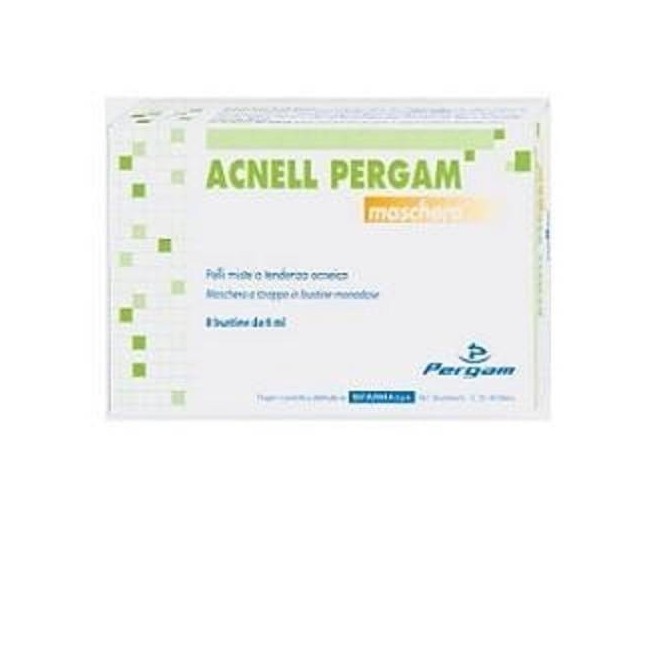 Acnell pergam maschera per pelle con acne