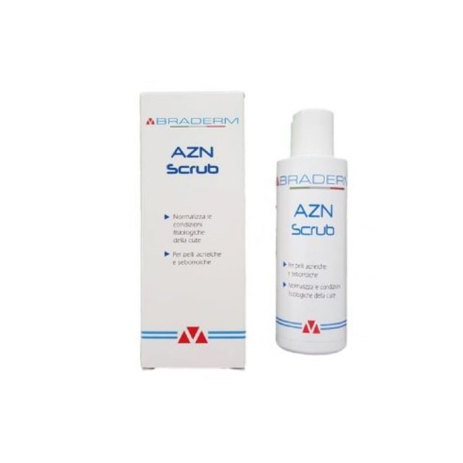 Braderm Azn Scrub pelle acneica e sborroica 150ml