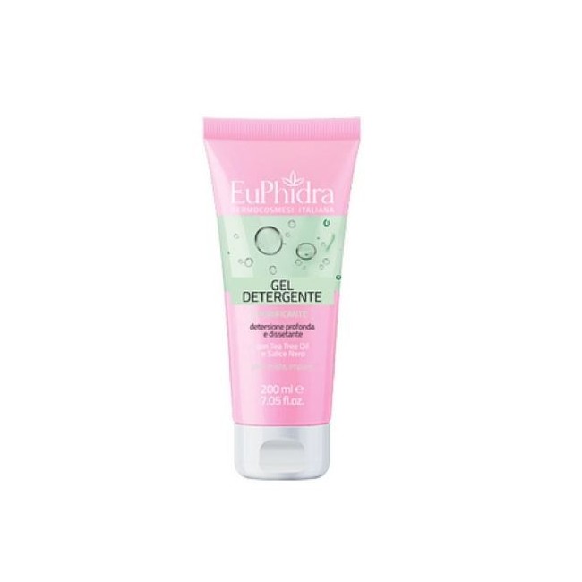 Euphidra detergente purificante per pelle grassa 200ml