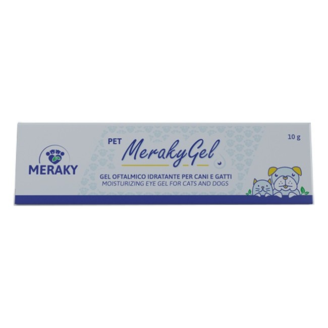 Meraky Gel oftalmico sterile veterinario 10 grammi Meraky Gel oftalmico sterile veterinario 10 grammi