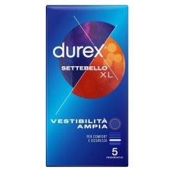 Durex Settebello XL preservativi 5 pezzi