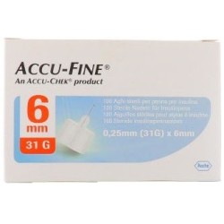 Ago Accu-fine G31 6mm 100 Aghi