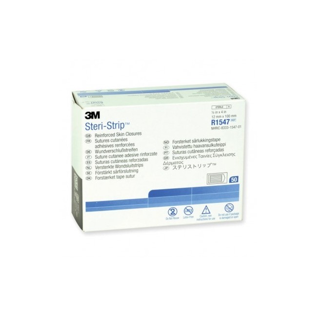 3m steri-strip suture cutanee rinforzate 1,2x10cm 3m steri-strip suture cutanee rinforzate 1,2x10cm