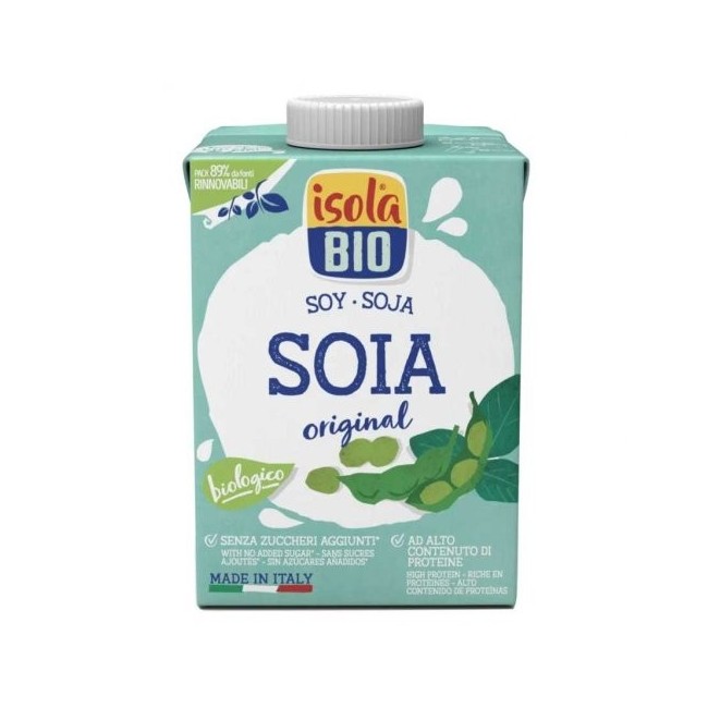 Abafoods Bevanda di soia original isola bio 500ml