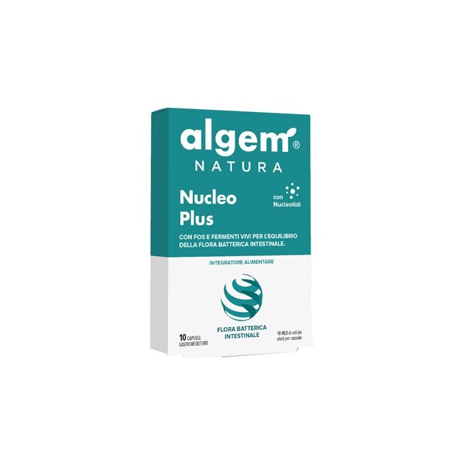 Algem nucleo plus integratore 10 capsule Algem nucleo plus integratore 10 capsule