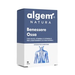 Algem natura Benessere ossa integratore 30 capsule