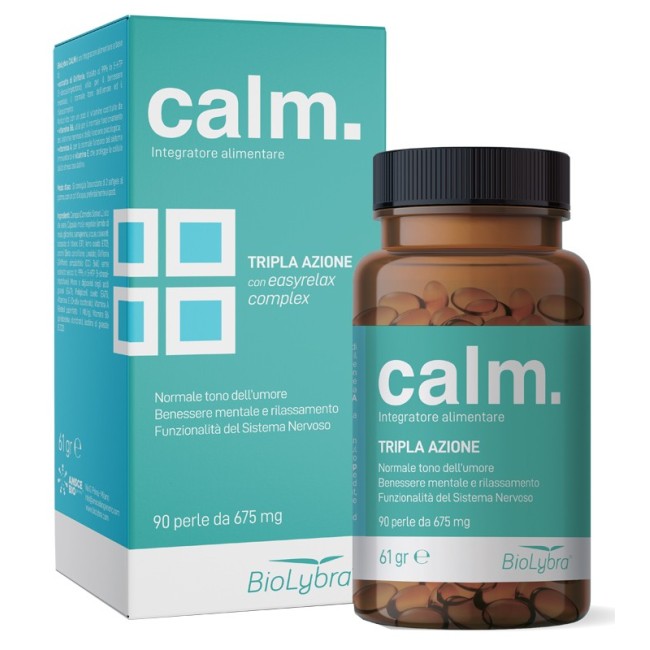 Ansce bio generic Biolybra calm integratore 90 perle Ansce bio generic Biolybra calm integratore 90 perle