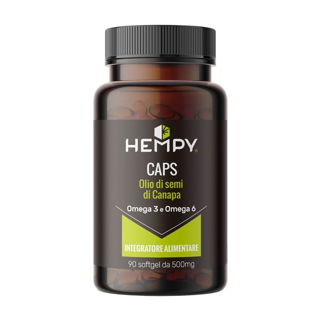 Ansce Hempy caps 90 softgel integratore di semi di canapa Ansce Hempy caps 90 softgel integratore di semi di canapa