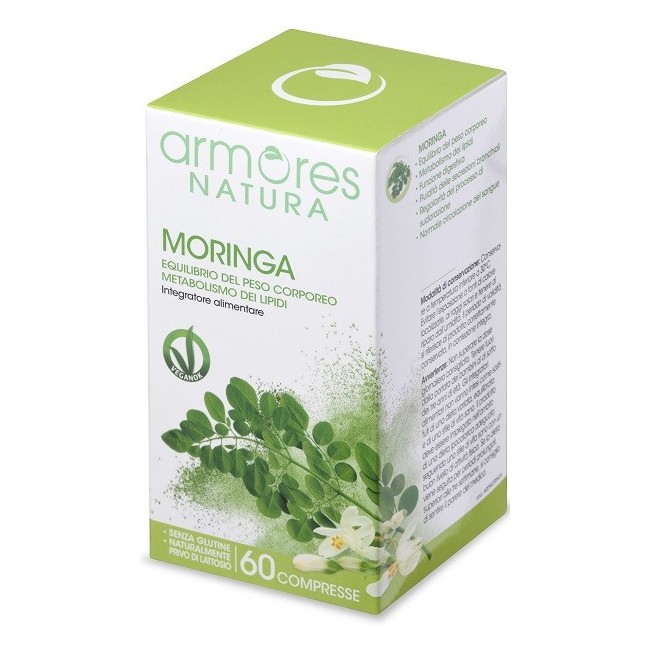 Armores moringa integratore 60 compresse Armores moringa integratore 60 compresse