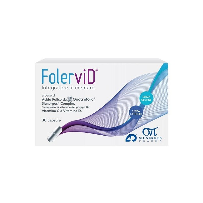 Adl farmaceutici Folervid integratore 30 capsule