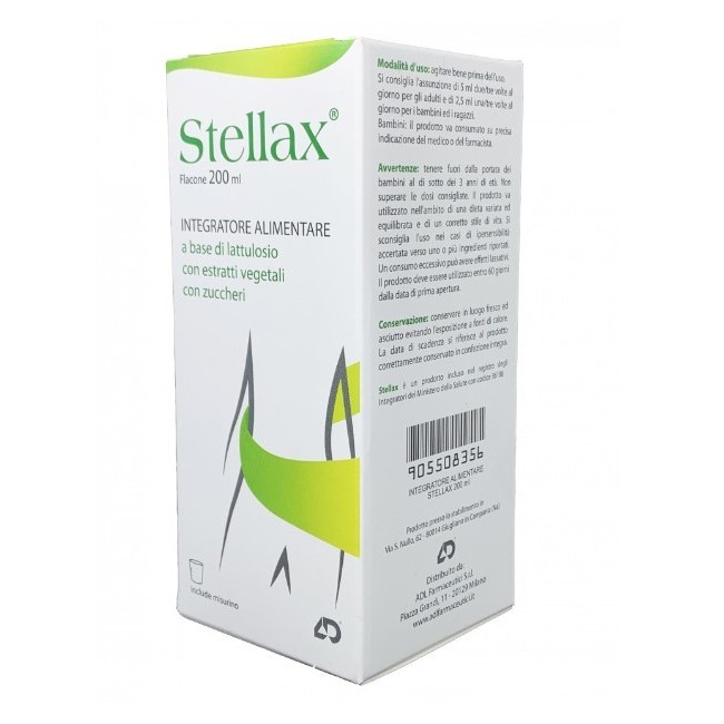 Stellax soluzione orale per la stipsi dei bambini 200 ml Stellax soluzione orale per la stipsi dei bambini 200 ml