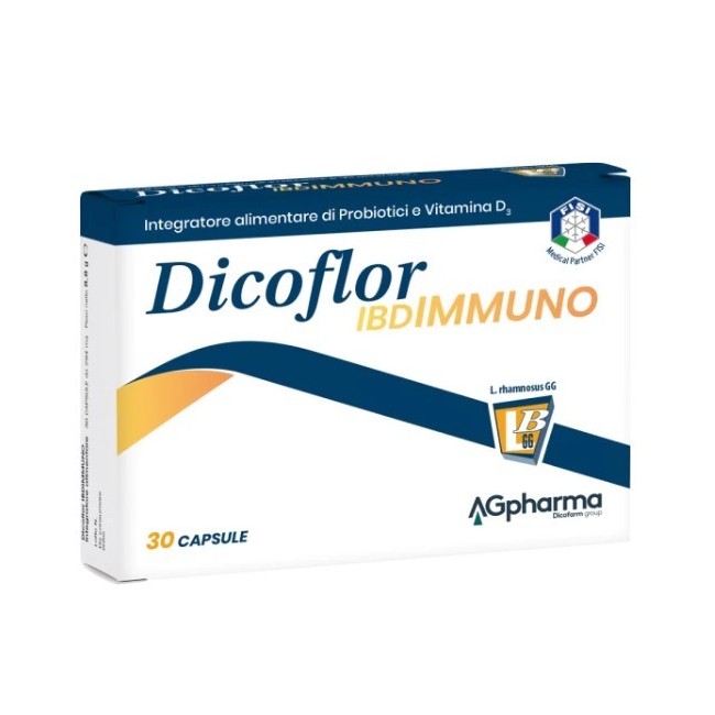 Dicoflor ibdimmuno integratore 30 capsule Dicoflor ibdimmuno integratore 30 capsule
