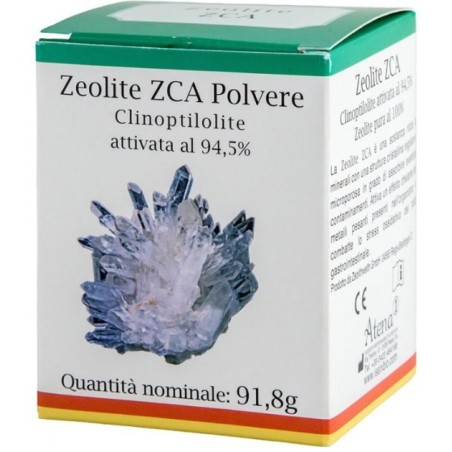 Atena bio Zeolite polvere chelante formato 91,8g Atena bio Zeolite polvere chelante formato 91,8g