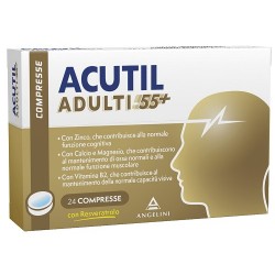 Angelini Acutil adulti 55+ integratore 24 compresse