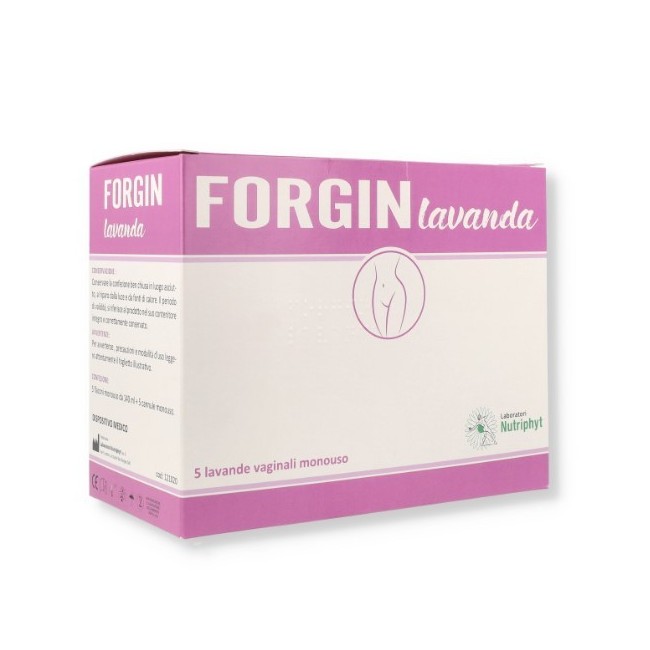 Forgin lavanda vaginale monouso 5 flaconi 140 ml
